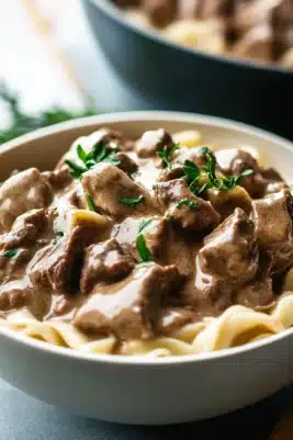 Beef Stroganoff Recipe - Quick and Easy One-Pot Meal