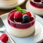 Panna Cotta with Raspberry Gelee Recipe
