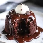 Chocolate molten lava cake