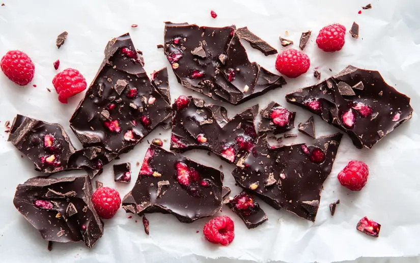 Chocolate Raspberry Bark