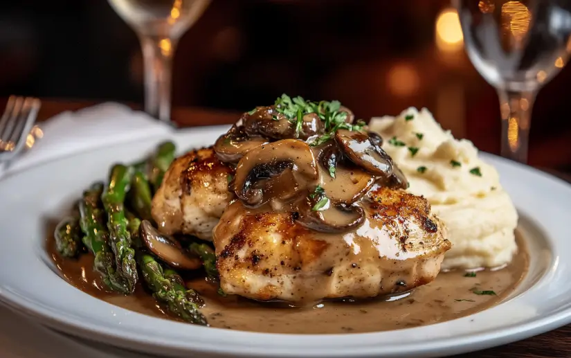 Creamy Chicken Marsala