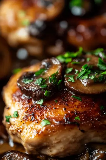Creamy Chicken Marsala