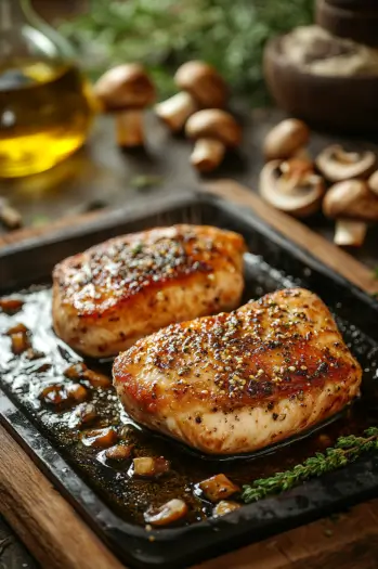 Creamy Chicken Marsala