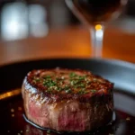 Filet Mignon with Red Wine Sauce