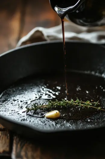 Filet Mignon with Red Wine Sauce