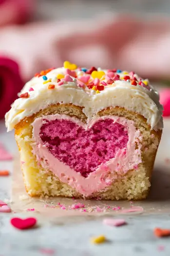 Heart Cupcakes