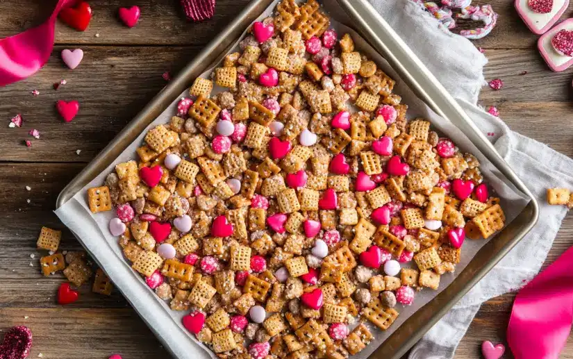 Valentine’s Chex Mix