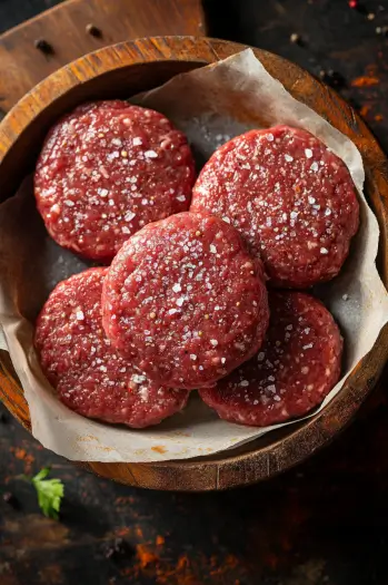 air fryer hamburgers