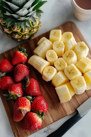Chocolate Fondue with Fruit