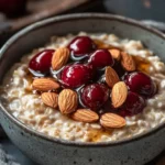 Almond Cherry Oatmeal