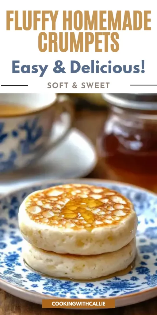 golden crumpets at home