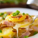 Crockpot Scalloped Potatoes and Ham