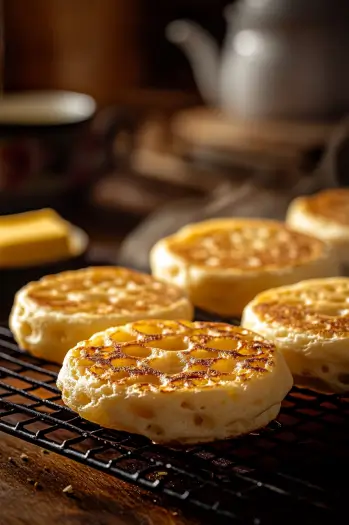 Crumpet Recipe for Breakfast or Teatime