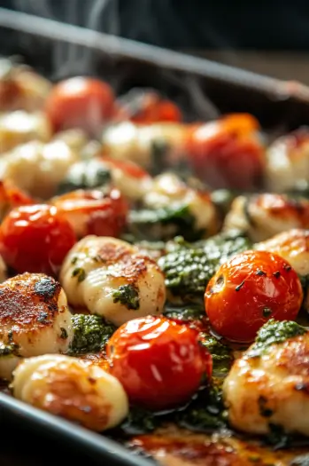Easy Sheet Pan Gnocchi Recipe
