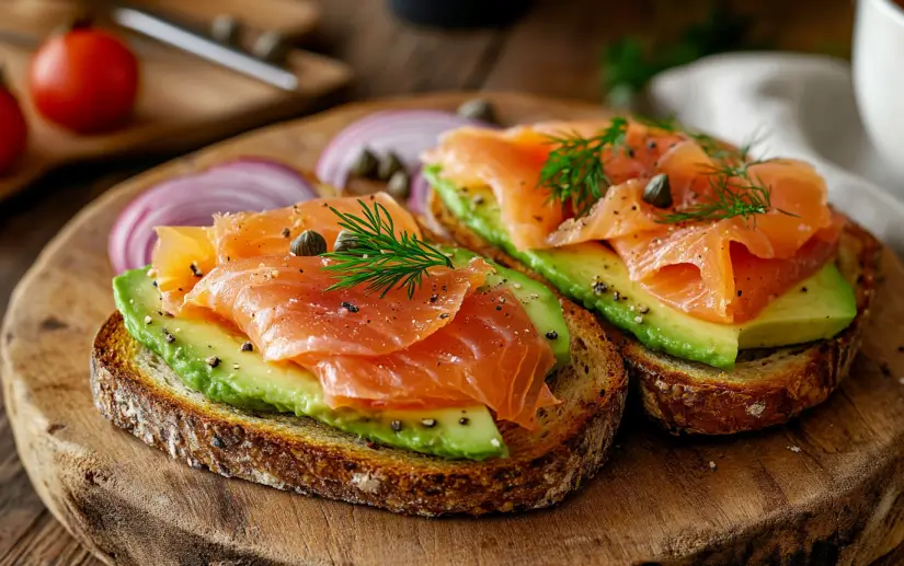 Smoked Salmon Avocado Toast