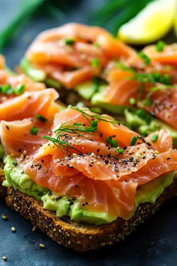 Smoked Salmon Avocado Toast