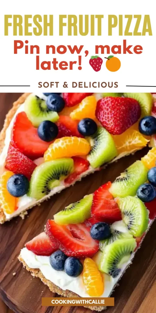 Fresh Fruit Pizza – Easy & Beautiful Dessert!