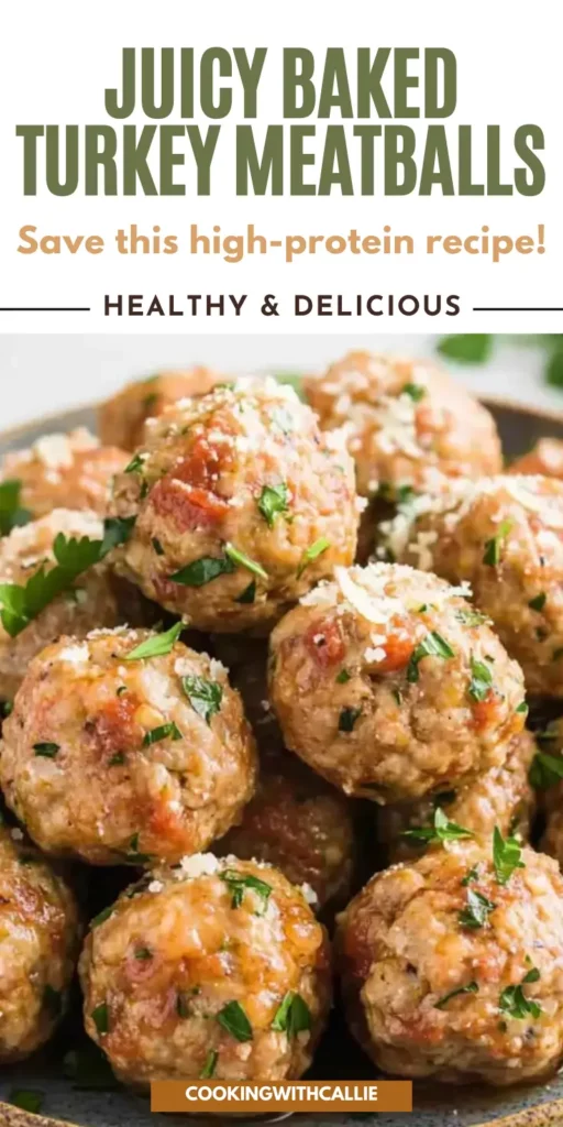Juicy Baked Turkey Meatballs – Easy & Healthy!