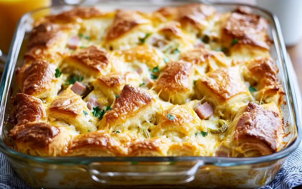 Crescent Roll Breakfast Casserole