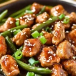 Easy Chinese Chicken and Green Beans