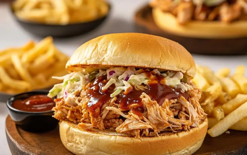 Easy Slow Cooker BBQ Chicken
