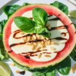 Fresh Watermelon Mozzarella Salad
