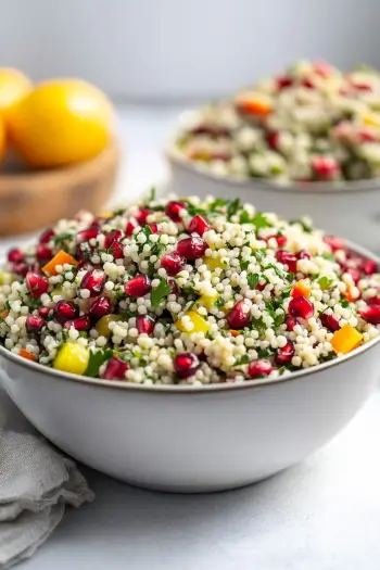 Pomegranate Couscous Salad