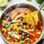 Slow Cooker Chicken Tortilla Soup