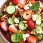 Strawberry Cucumber Salad