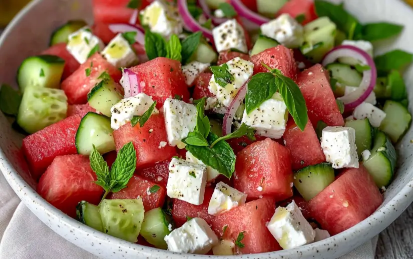 Watermelon Feta Salad