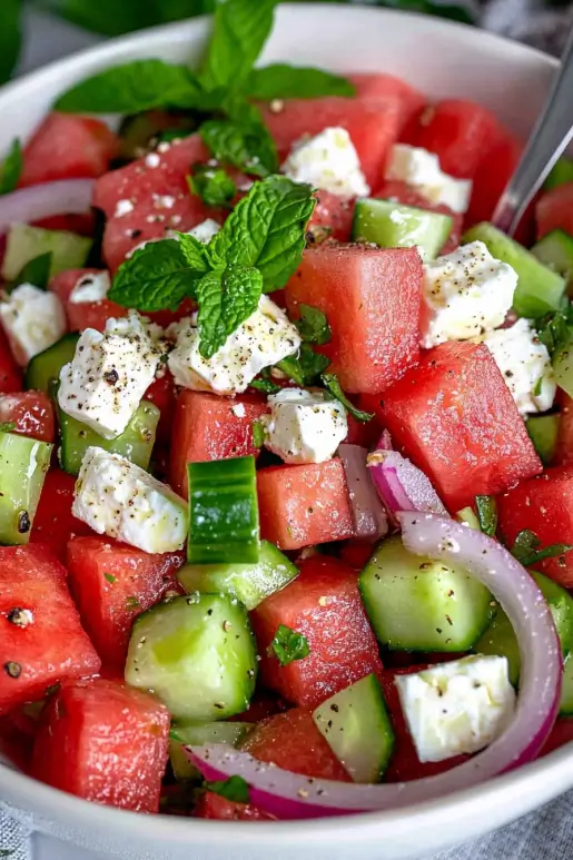 Watermelon Feta Salad
