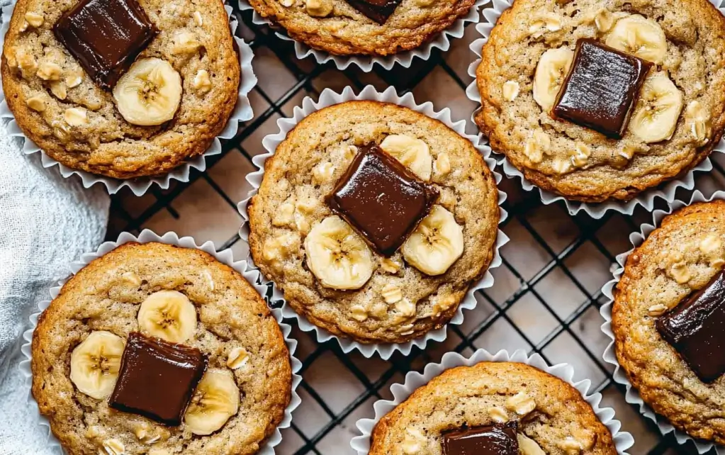 Banana Oat Muffins