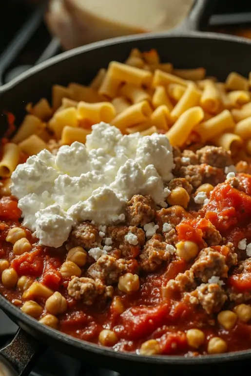 Banza Chickpea Skillet Lasagna
