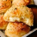 Cheesy Crescent Roll Garlic Knots