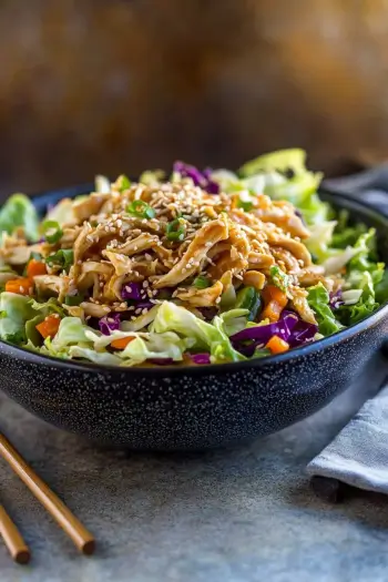 Easy & Flavorful Chinese Chicken Salad