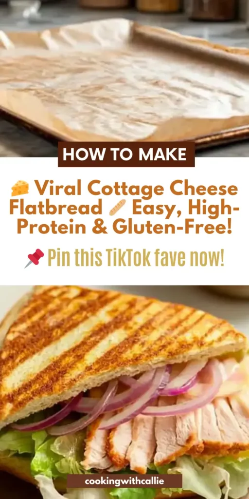 🧀 Viral Cottage Cheese Flatbread 🥖 Easy, High-Protein & Gluten-Free!