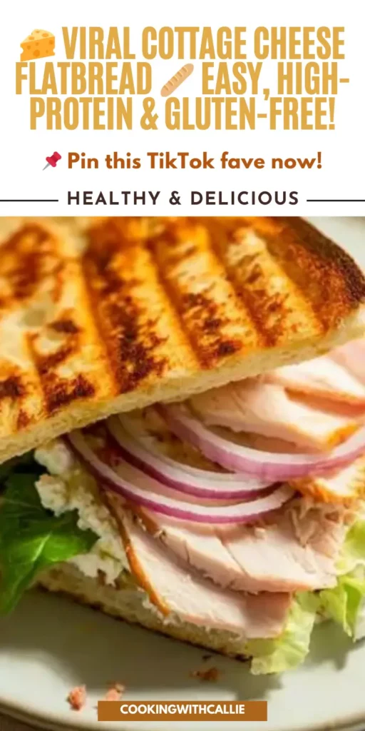 🧀 Viral Cottage Cheese Flatbread 🥖 Easy, High-Protein & Gluten-Free!