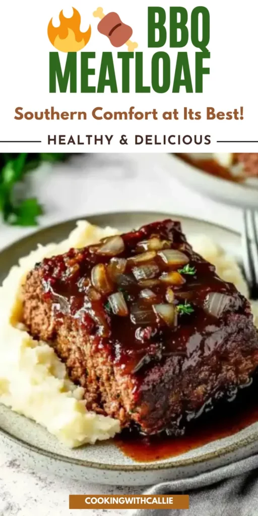 🔥🍖 BBQ Meatloaf – Juicy, Glazed & Southern Comfort at Its Best!
