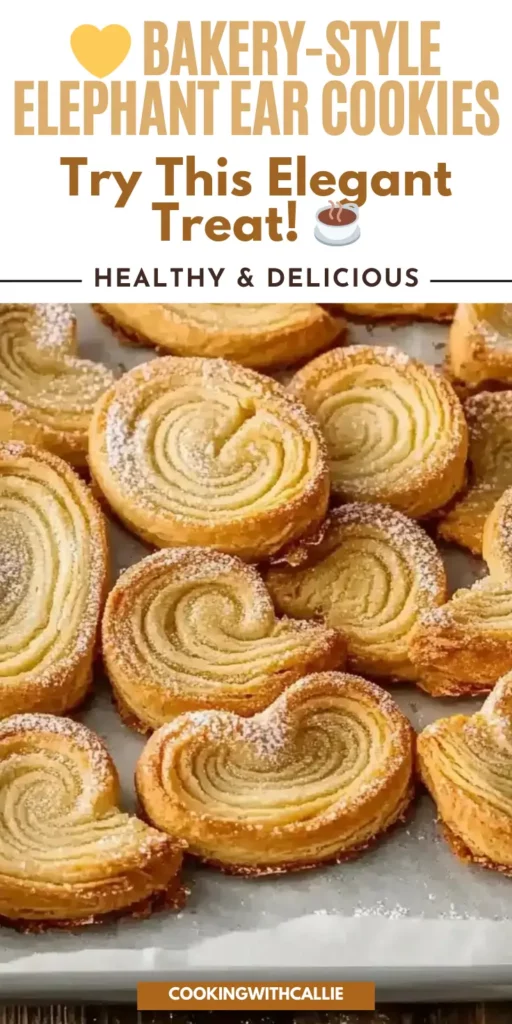 🥐 Easy Palmiers Cookies (Elephant Ears)