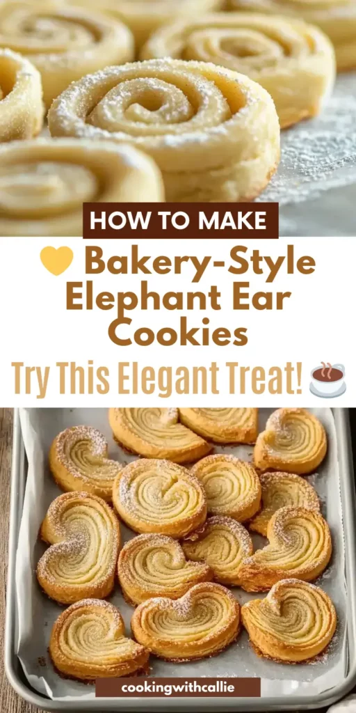 🥐 Easy Palmiers Cookies (Elephant Ears)