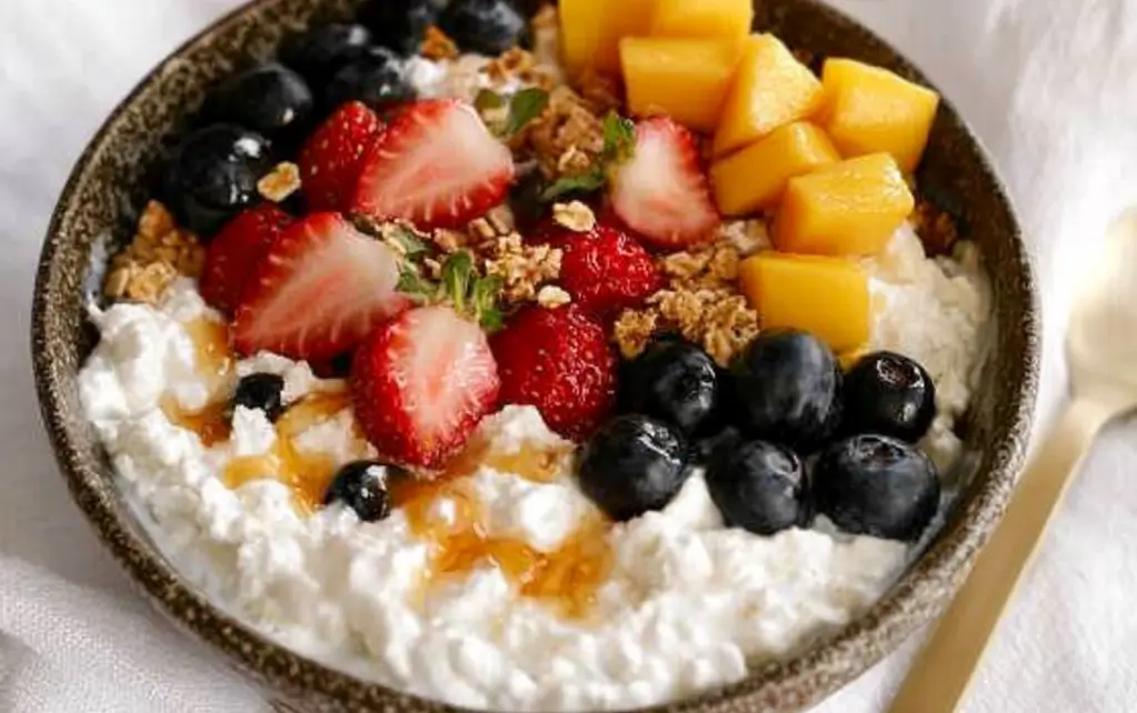Cottage Cheese with Fruit