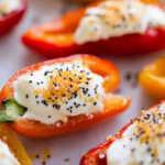 Cream Cheese Stuffed Mini Bell Peppers