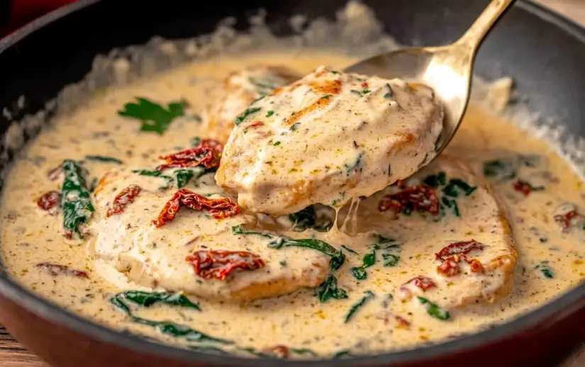 Creamy Parmesan Chicken