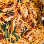 Creamy Sun-Dried Tomato Chicken Orzo