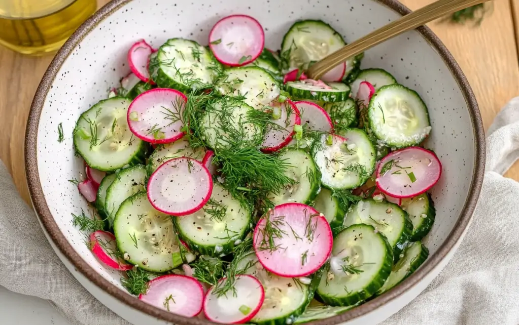 Cucumber Radish Salad