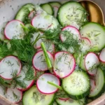 Cucumber Radish Salad