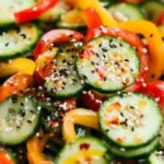 Cucumber Sweet Pepper Salad