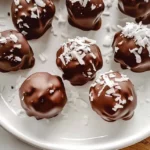 Dark Chocolate Coconut Balls
