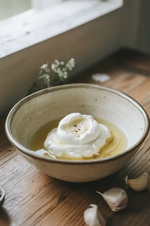 Greek Yogurt & Cream Cheese Veggie Dipp