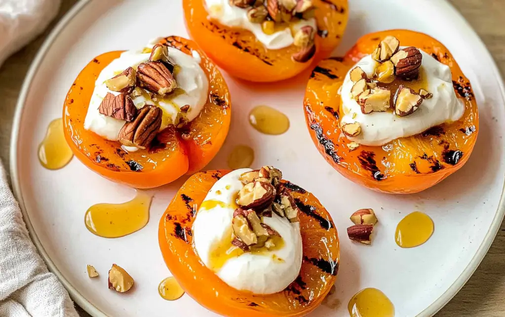 Grilled Apricots